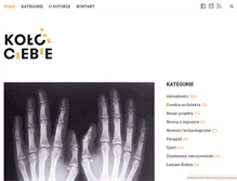 Tablet Screenshot of kolociebie.com